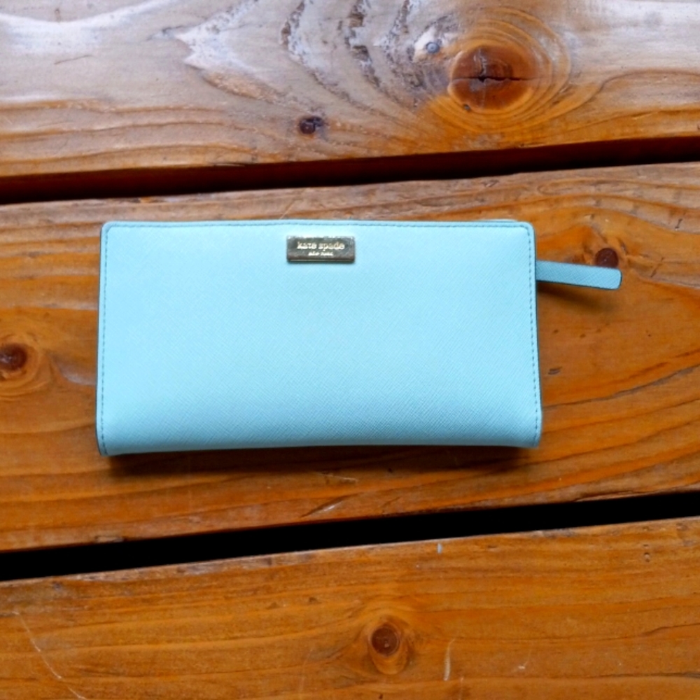 Light blue Kate spade wallet